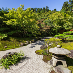 Amenagement jardin zen devant maison